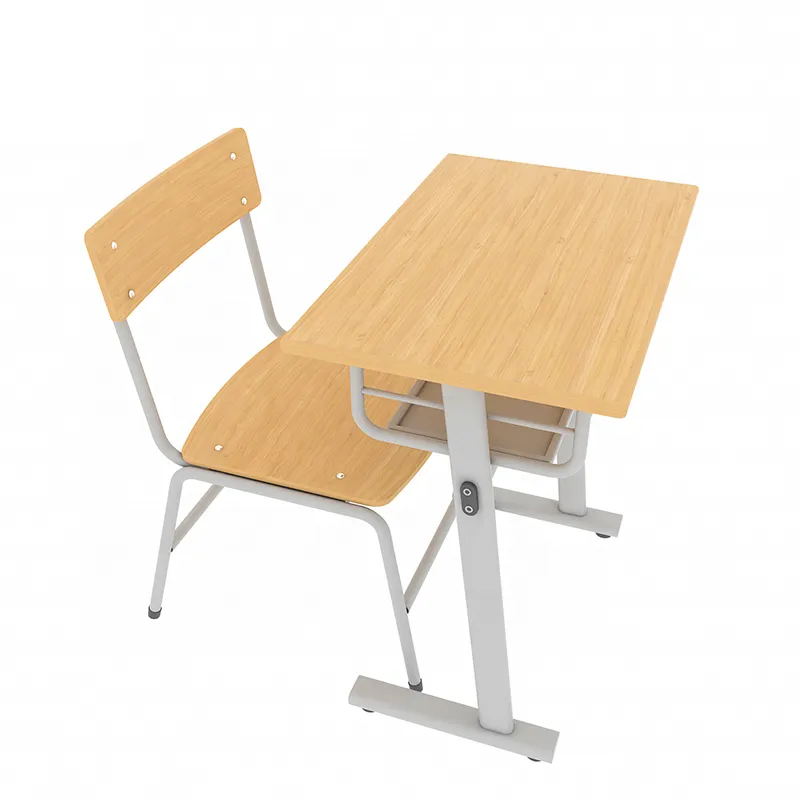 Student Desks And Chairs Studying Table Set For Classroom