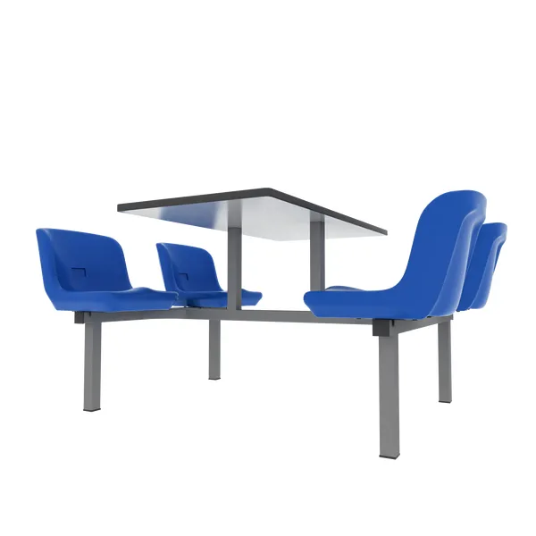  School Restaurant Canteen Four Seats and Chairs