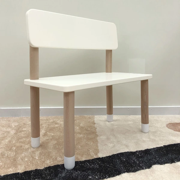 Wholesale High Quality Double Children Kids Wood Chair 