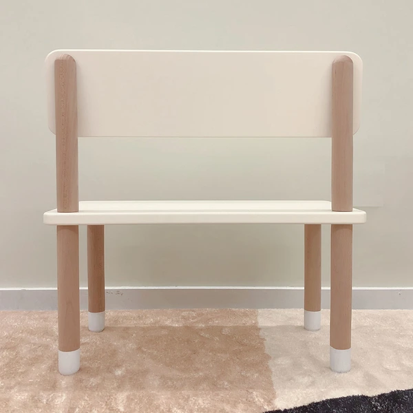 Wholesale High Quality Double Children Kids Wood Chair 