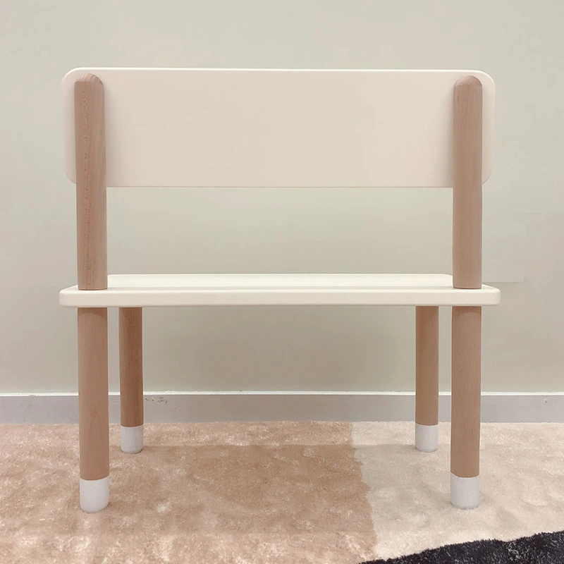 Wholesale High Quality Double Children Kids Wood Chair 