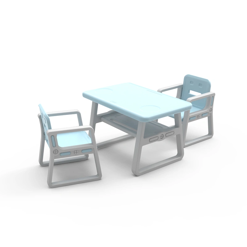 professional table and chairs set for kids plastic  table
