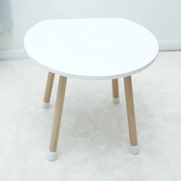 Mushroom-Shaped Solid Wood Children's Tables And Chairs