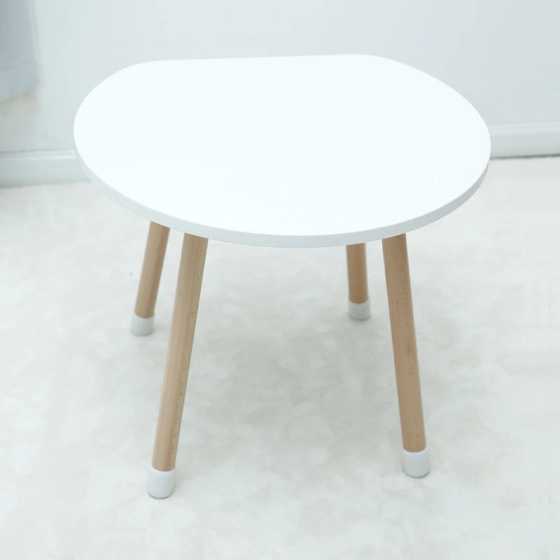 Mushroom-Shaped Solid Wood Children's Tables And Chairs