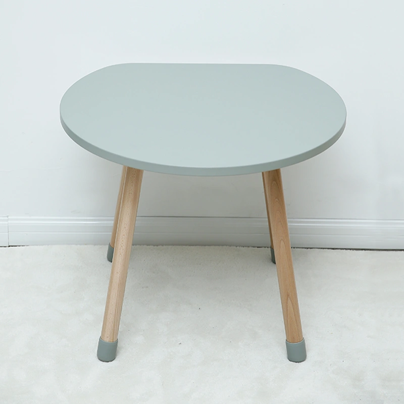 Mushroom-Shaped Solid Wood Children's Tables And Chairs