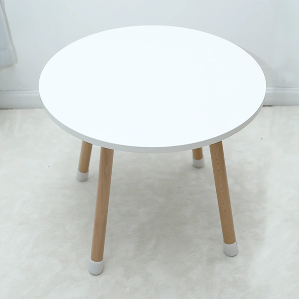 Nordic Round Solid Wood Kindergarten Furniture