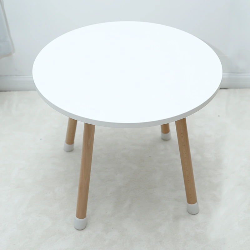 Nordic Round Solid Wood Kindergarten Furniture