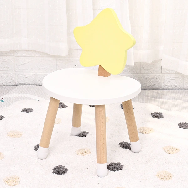 Moon and Star Shape Children's Table And Chair
