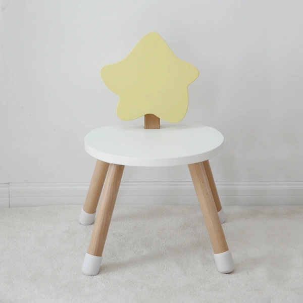 Moon and Star Shape Children's Table And Chair