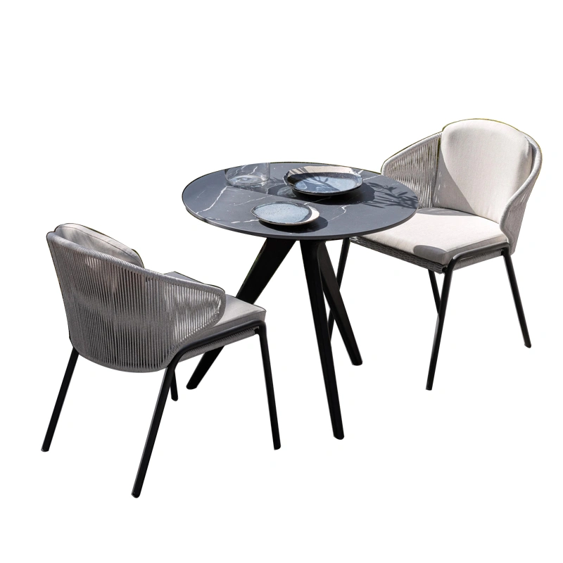 Patio furniture garden balcony leisure dining 3piece chair sets