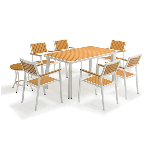 Good Quality Bali Outdoor Teak Look Plastic Wood Furniture