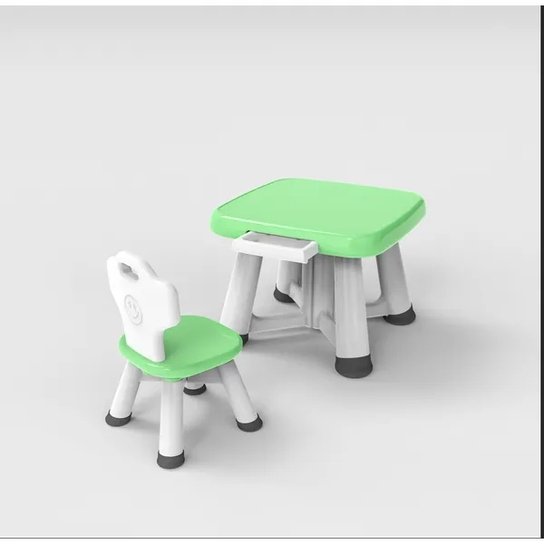  Preschool Children Plastic Furniture Table and Chair Sets