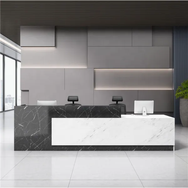 Luxury Fashion Front Beauty Nail Salon Marble Counter
