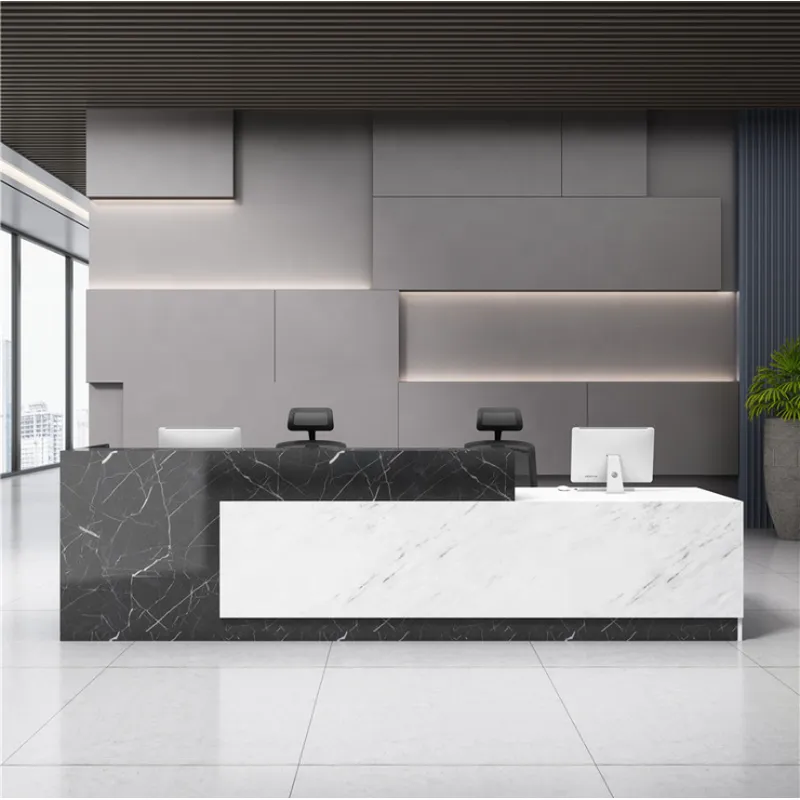 Luxury Fashion Front Beauty Nail Salon Marble Counter
