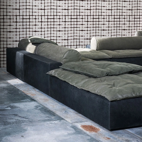 Corner sofa modern Italy combination sofa