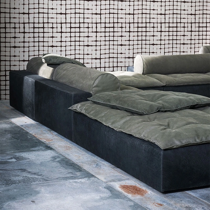 Corner sofa modern Italy combination sofa