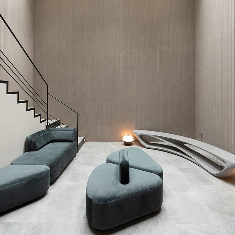 Velvet Corner Sofa Sectional sofa Can be removed Small house