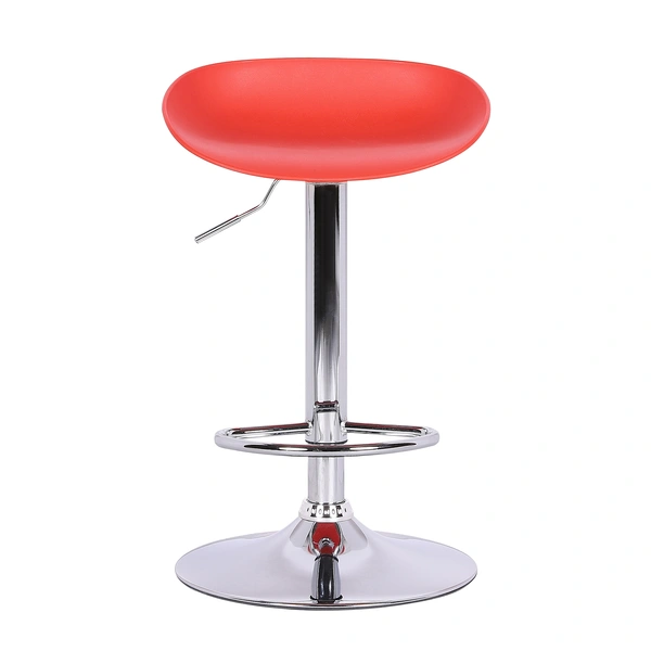 Modern coloful design PP plastic Bar Stool with Footrest