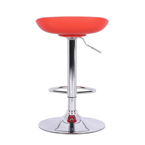 Modern coloful design PP plastic Bar Stool with Footrest