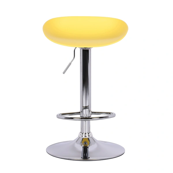 Modern coloful design PP plastic Bar Stool with Footrest