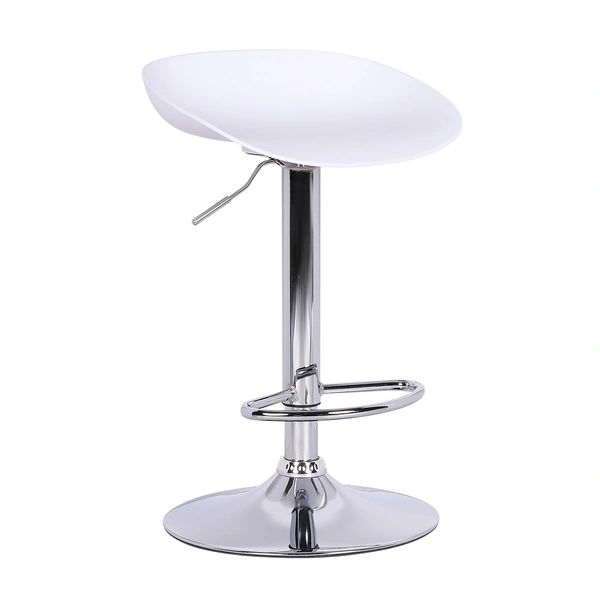 Modern coloful design PP plastic Bar Stool with Footrest