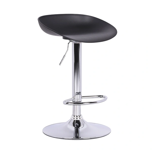 Modern coloful design PP plastic Bar Stool with Footrest