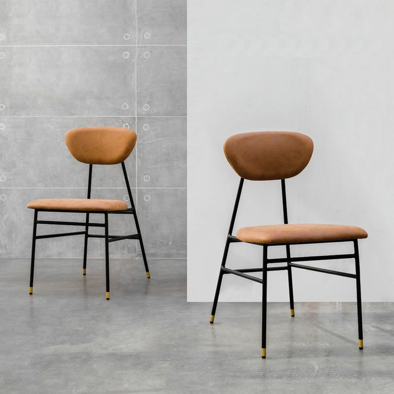 Italian design restaurant dining chair chaise furniture Upholstered