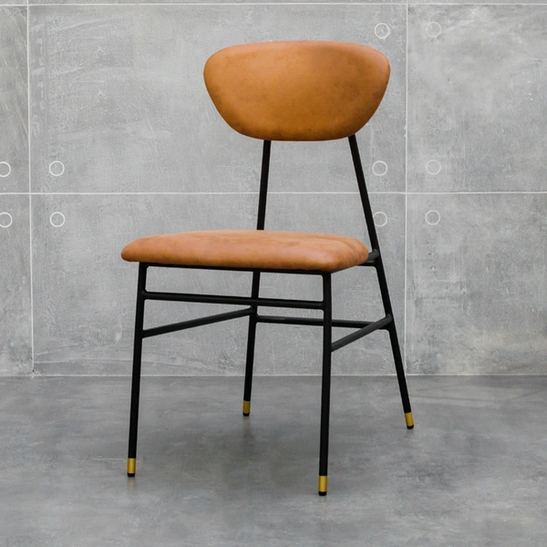 Italian design restaurant dining chair chaise furniture Upholstered