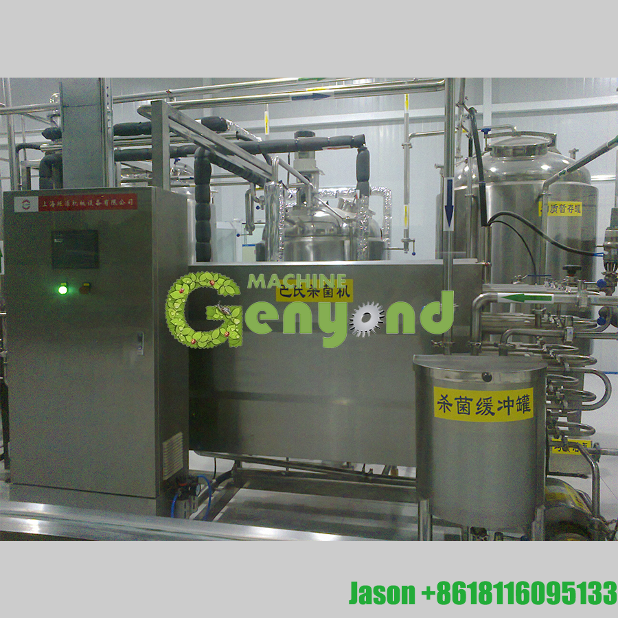 envio para a austrália pequena linha de produção de leite pasteurizado/pasteurizador em novembro de 2021