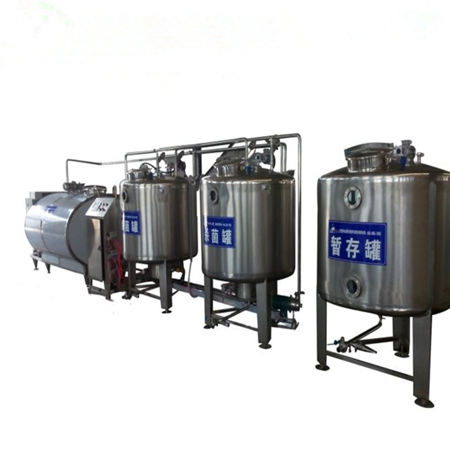 2017 linha de produção de iogurte de leite pasteurizado em pequena escala