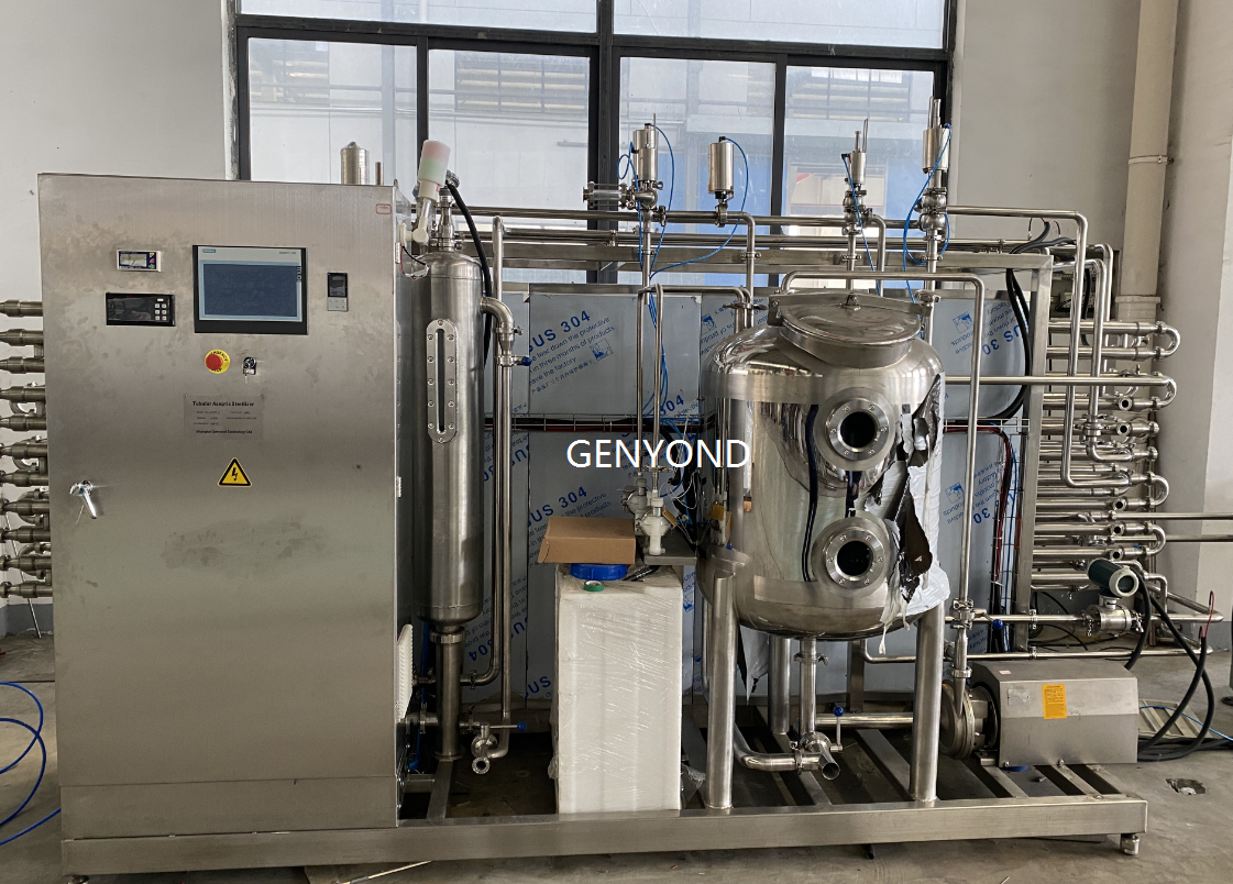 1000 l/h stérilisateur de lait uht pour un client thaïlandais en 2022