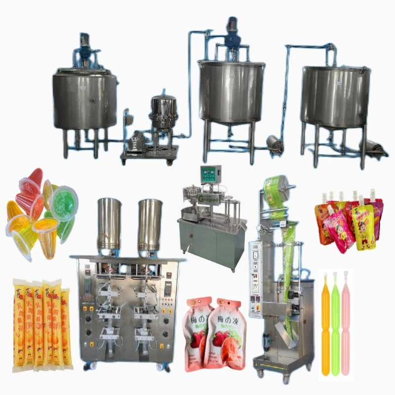 خط إنتاج جيلي بودنغ