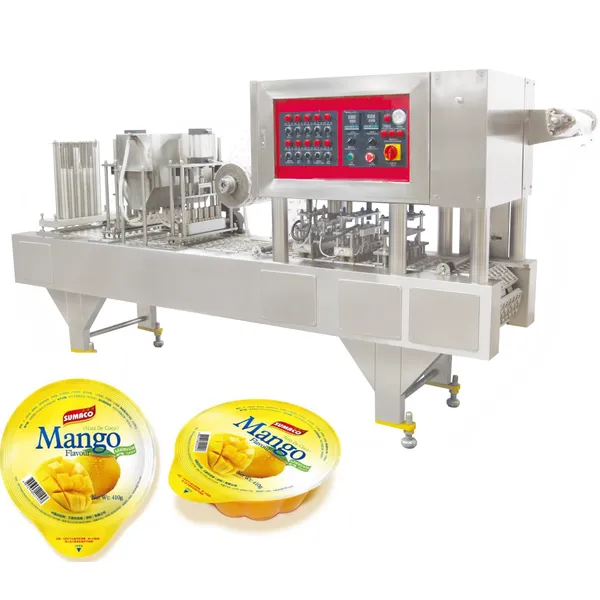 آلة تعبئة الأكواب البلاستيكية الهلامية