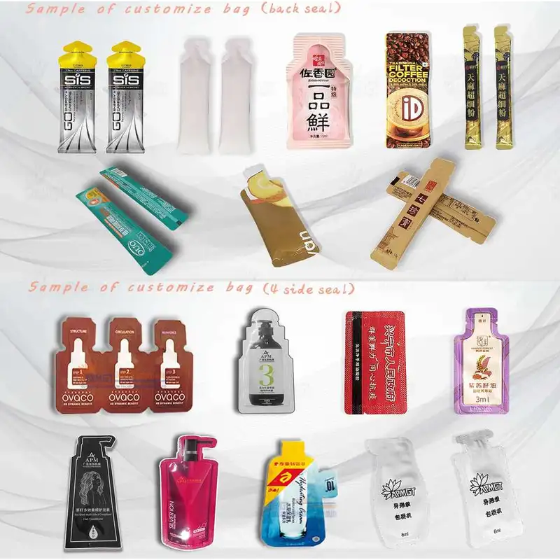 máquina de enchimento de saco de geléia, máquina de enchimento de saco de geléia