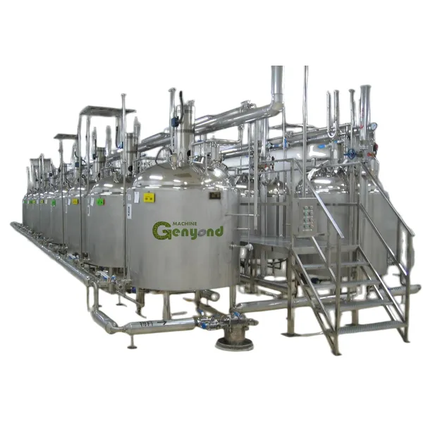 usine de lait condensé évaporé, usine de lait sucré