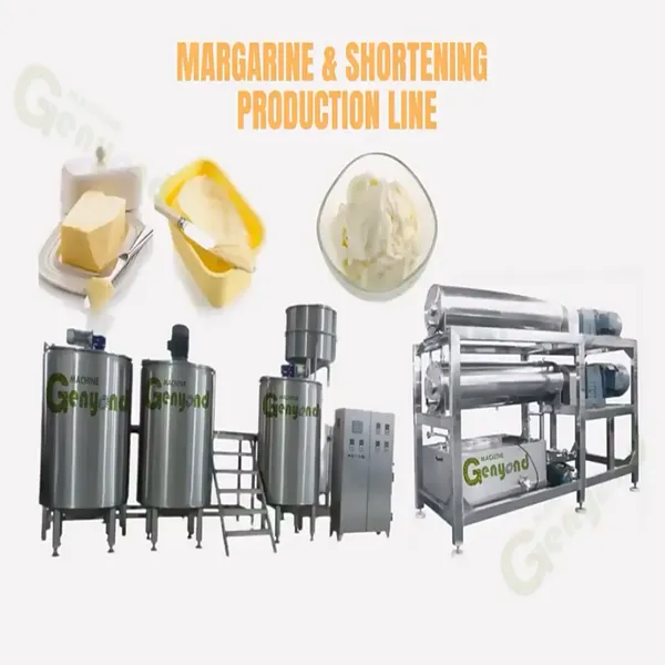 مصنع إنتاج المارجرين ، آلة تصنيع المارجرين