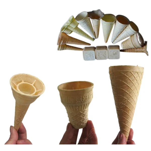 خط إنتاج مخروط الويفر ، آلة صنع مخروط الآيس كريم