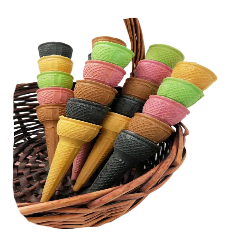 خط إنتاج مخروط الويفر ، آلة صنع مخروط الآيس كريم