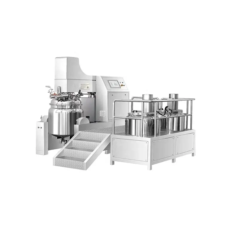 vacuum emulsifier homogenizer mixing equipment