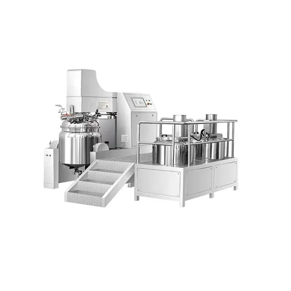 vacuum emulsifier homogenizer mixing equipment
