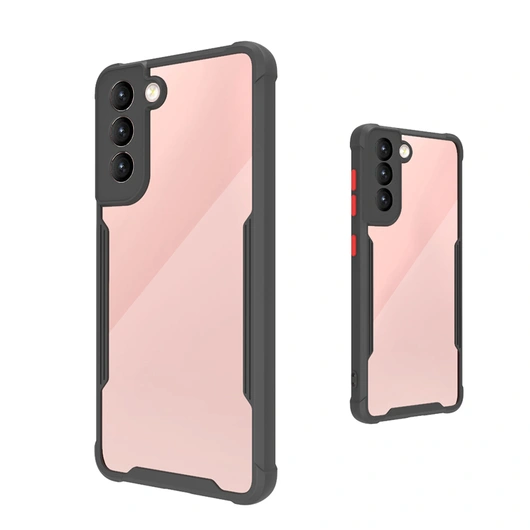 Acry case with color button