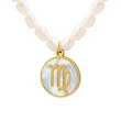 Baroque Pearl Mother of Pearl Constellation Necklace