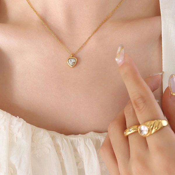 Gold Plated Heart Locket