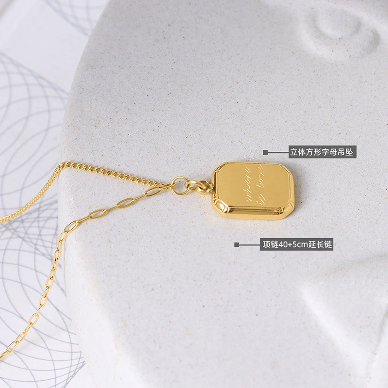 Gold Color Plated Women Urban Jewelry Necklace