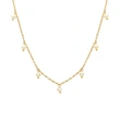 Muliti Pearl Gold Plated Necklace
