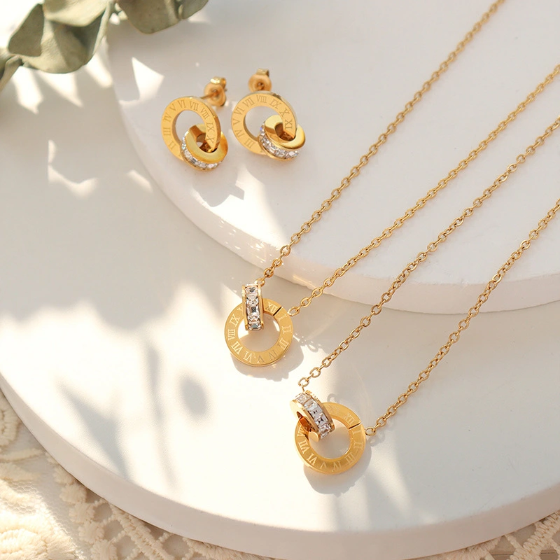18KGold Plated Fashion Jewelry Set