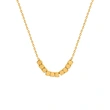 Women Gold Beaded Necklace Jewelry