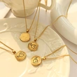 Gold Color Dumbo Pendant Necklace for Women Jewelry