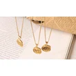 Gold Color Dumbo Pendant Necklace for Women Jewelry