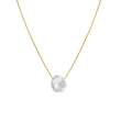 Imitation Mother of Pearl Jewelry Necklace White Color